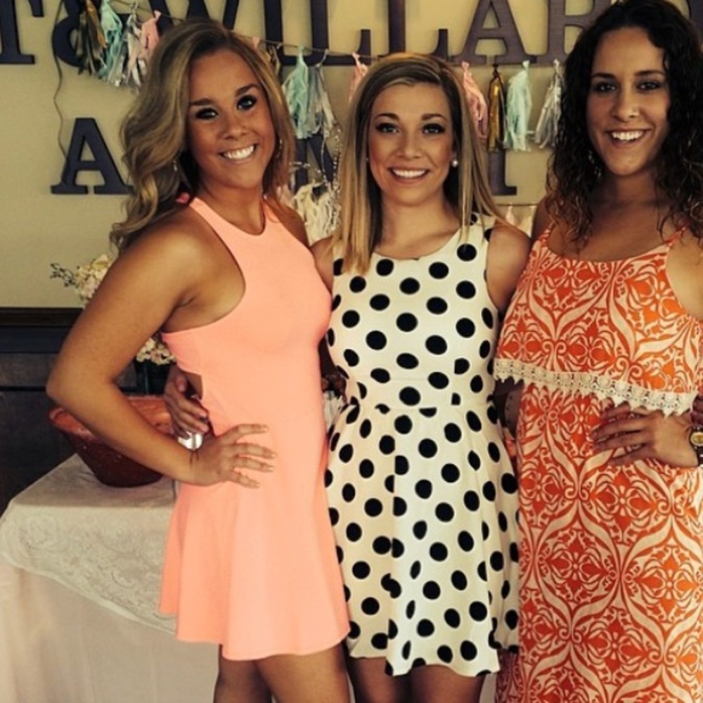 Pink skater dress. Worn once